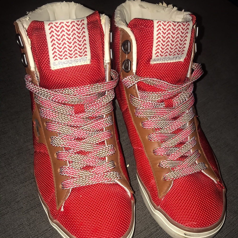 Lacoste Broadwick Hi Mens size 7 sneakers